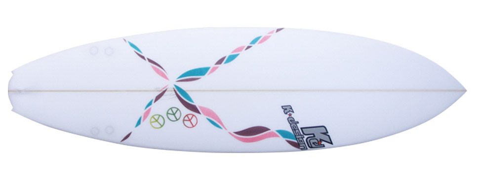 KD surf  board 6.8ft